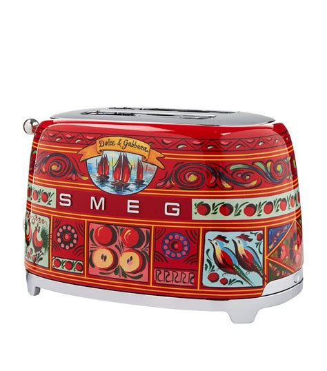 toster smeg dolce gabbana|tiffany SMEG toaster.